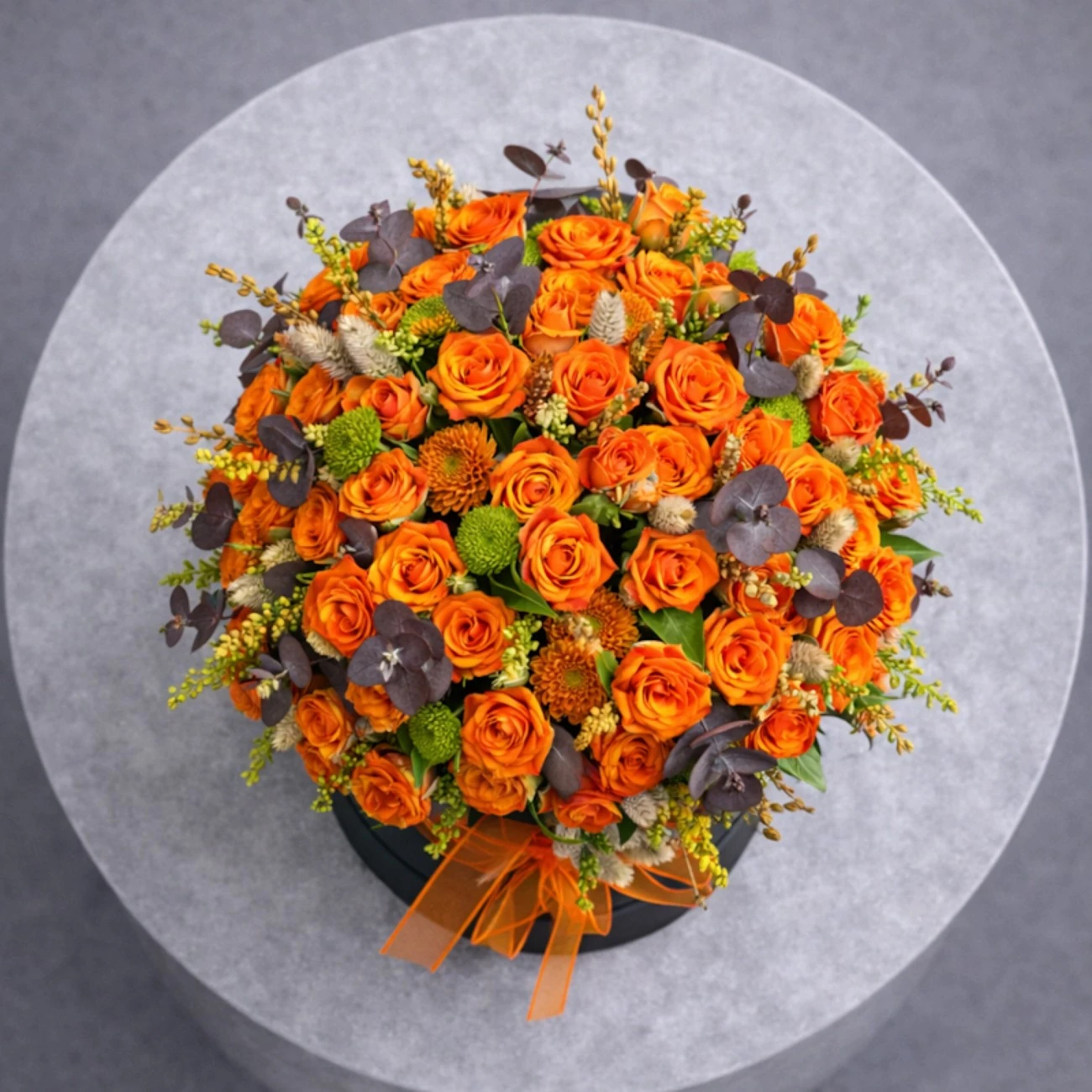 Orange Mini Güller