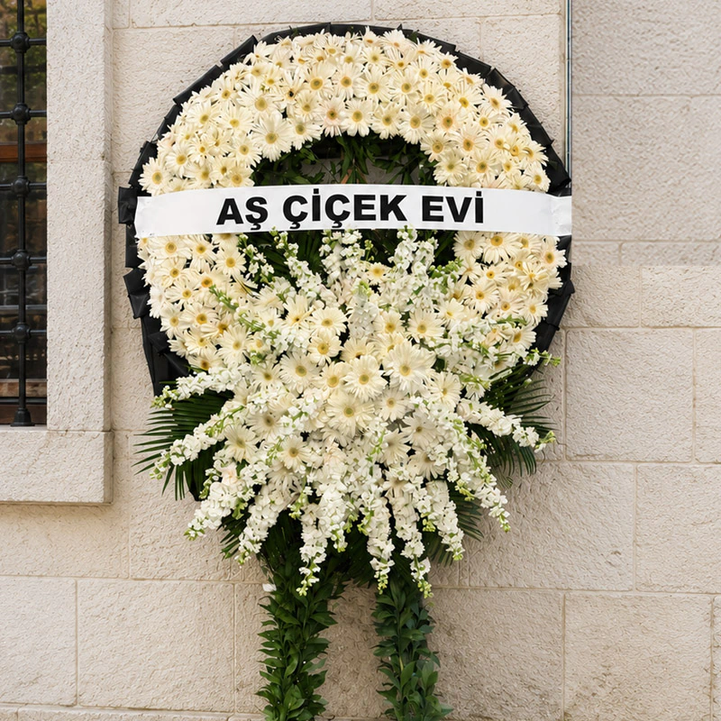 Beyaz Cenaze Çelengi