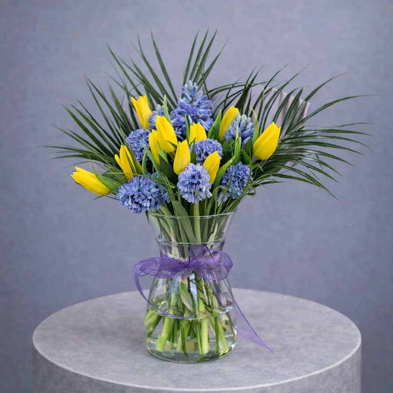 Sarı Lale ve Mor Sümbüller